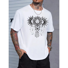 Camiseta Masculina Sol e Lua Fitro dos Sonhos  REF: KAM024