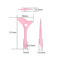 Delineador de Silicone  Lavável  e Reutilizável Ref. ACH002