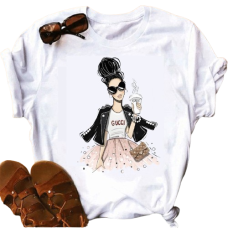 Camiseta  Feminina  Garota  Gucci REF : KAM016