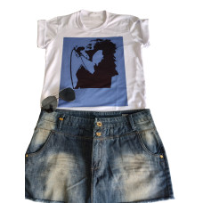 Camiseta Baby Look Janis Joplin REF: KAM040