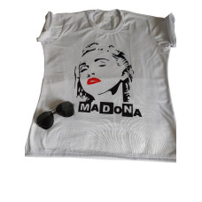 Camiseta Baby Look Madonna REF: KAM039