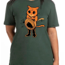 Camiseta Gato de Botas Tradicional REF: KAM035