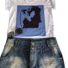 Camiseta Baby Look Janis Joplin REF: KAM040 - Imagem 2