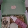 Kit Fem. c/ Loção de Limpeza , Sabonete Leite de Cabra e Perfume Sólido REF: KIT016