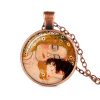 Colar Pingente Arte Gustavo Klimt  e  Van Gogh H  REF:  PIN003 - Image 2