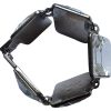 Pulseira  Vintage  de Metal com Pedras  Grandes e Brilhantes  REF: PUL009 - Imagem 2